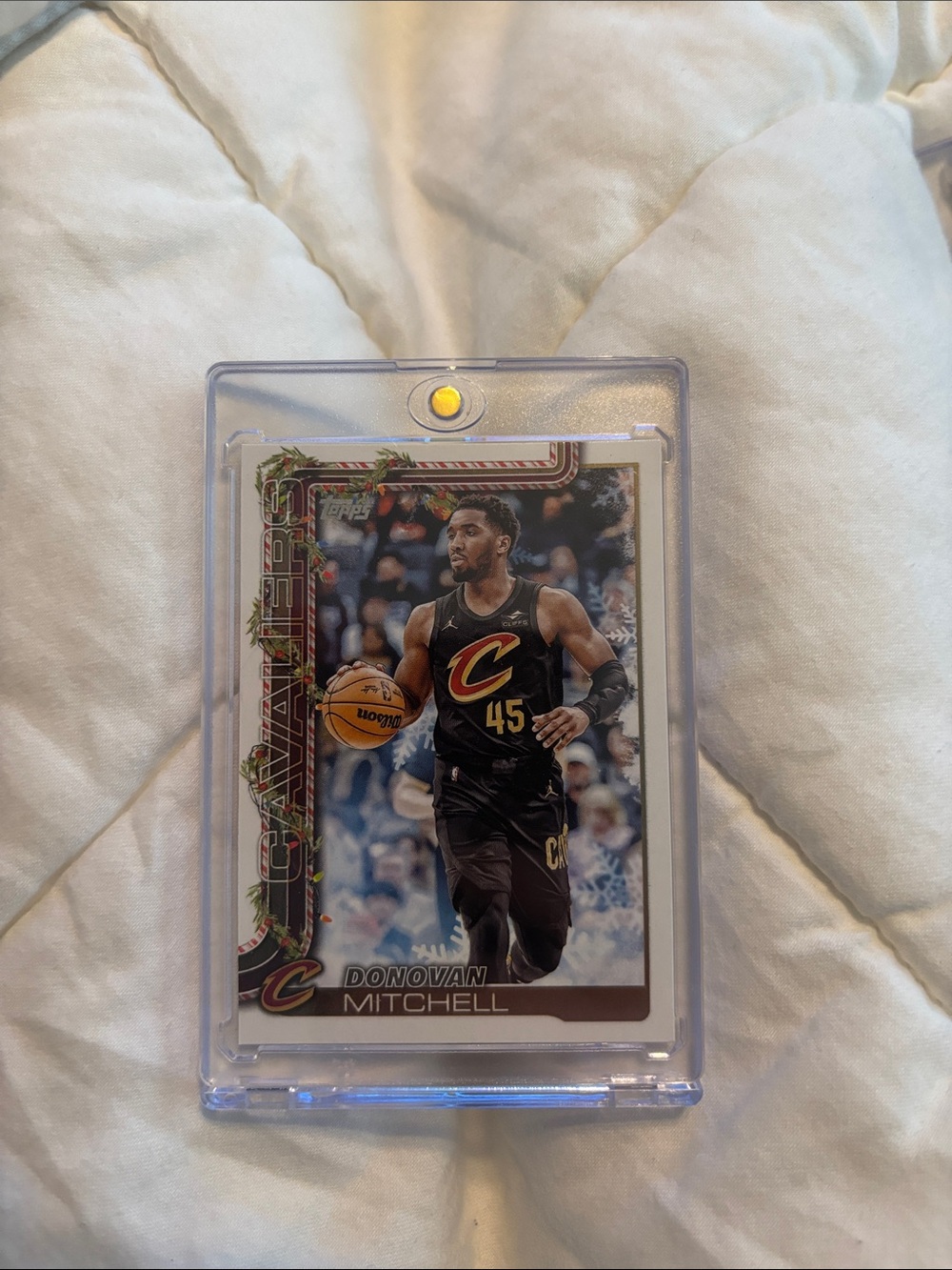 Donovan Mitchell Cleveland Cavaliers Basketball Card (Black/Gold)